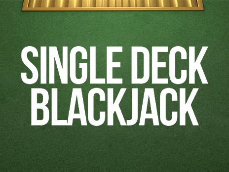 Single Deck Blackjack 