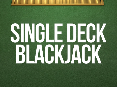 Single Deck Blackjack